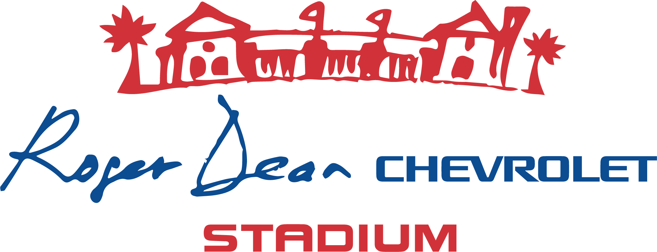 roger dean chevrolet stadium logo
